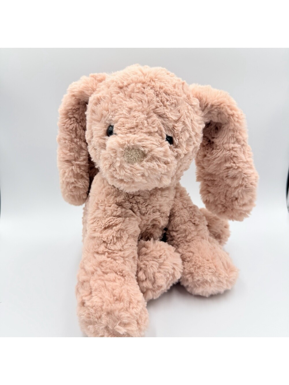 Walmart Pink Plush Dog Puppy Floppy Long Ears Stuffed Animal 9"